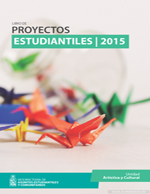 Cubierta para Libro de proyectos estudiantiles 2015