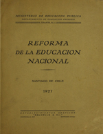 Cubierta para Reforma de la educación nacional