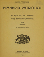 Cubierta para Himnario patriótico para el Ejército, la Armada i las Sociedades obreras