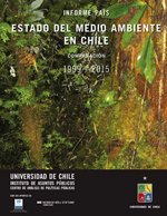 Cubierta para Informe país Estado del medio ambiente en Chile: Comparación 1999-2015