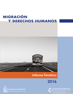 Cubierta para Migración y derechos humanos: informe temático 2016