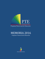 Cubierta para Memoria 2016 Programa Transversal de Educación