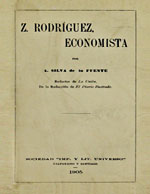 Cubierta para Z. Rodríguez: Economista