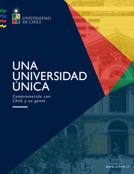 Cubierta para Una Universidad única: comprometida con Chile y su gente