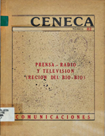 Cubierta para Prensa-radio y televisión: región del Bío-Bío