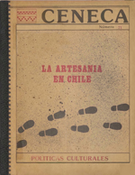 Cubierta para La artesanía en Chile: diagnóstico exploratorio