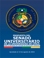 Cubierta para Propuesta del Senado Universitario de la Universidad de Chile para la reforma del sistema de educación superior