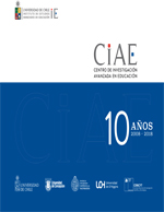 Cubierta para CIAE Centro de Investigación Avanzada en Educación: 10 años 2008-2018