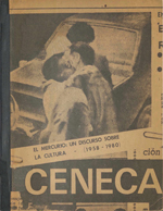 Cubierta para El Mercurio: un discurso sobre la cultura 1958-1980