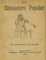 Cubierta para El cancionero popular: cuaderno quinto