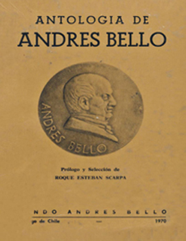 Cubierta para Antología de Andrés Bello